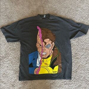 X-men| rush x beyond Graphic Black T-Shirt featuring morph| professor x
